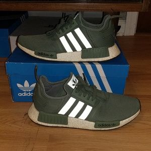 Men's Adidas NMD Green Size 9.5